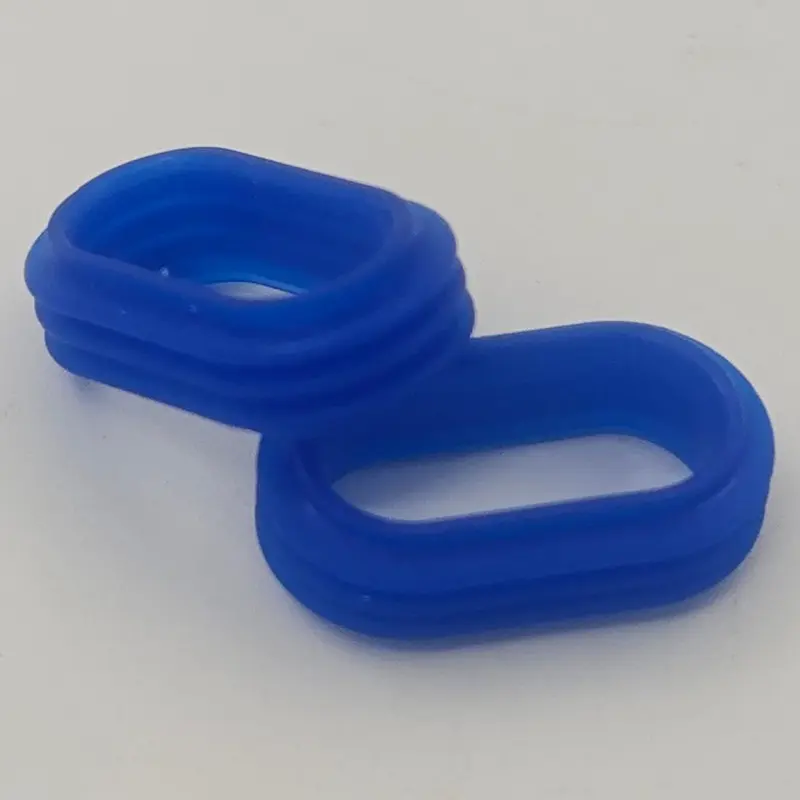 Blue Silicone Connector Gasket